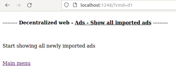 Show ads